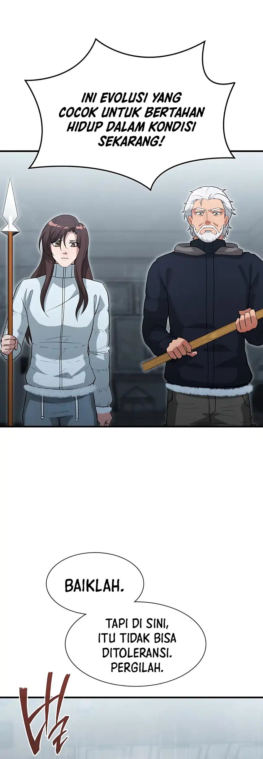 Office Worker in the Ice Age Apocalypse Chapter 43 Gambar 32