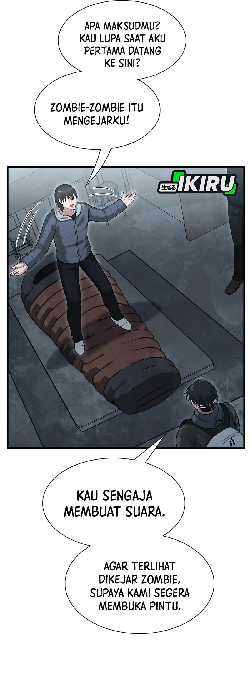 Office Worker in the Ice Age Apocalypse Chapter 43 Gambar 36