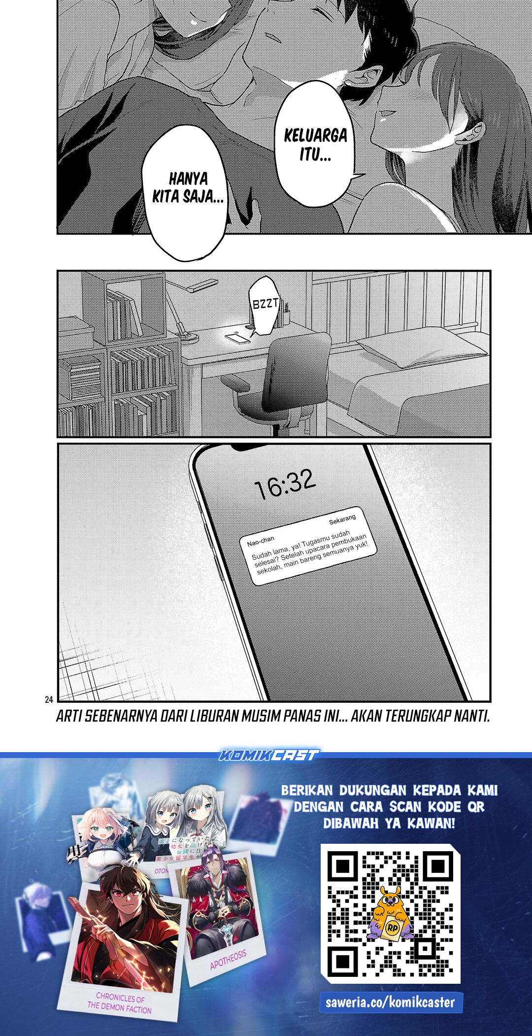 Okaeri, Papa Chapter 28 Gambar 24