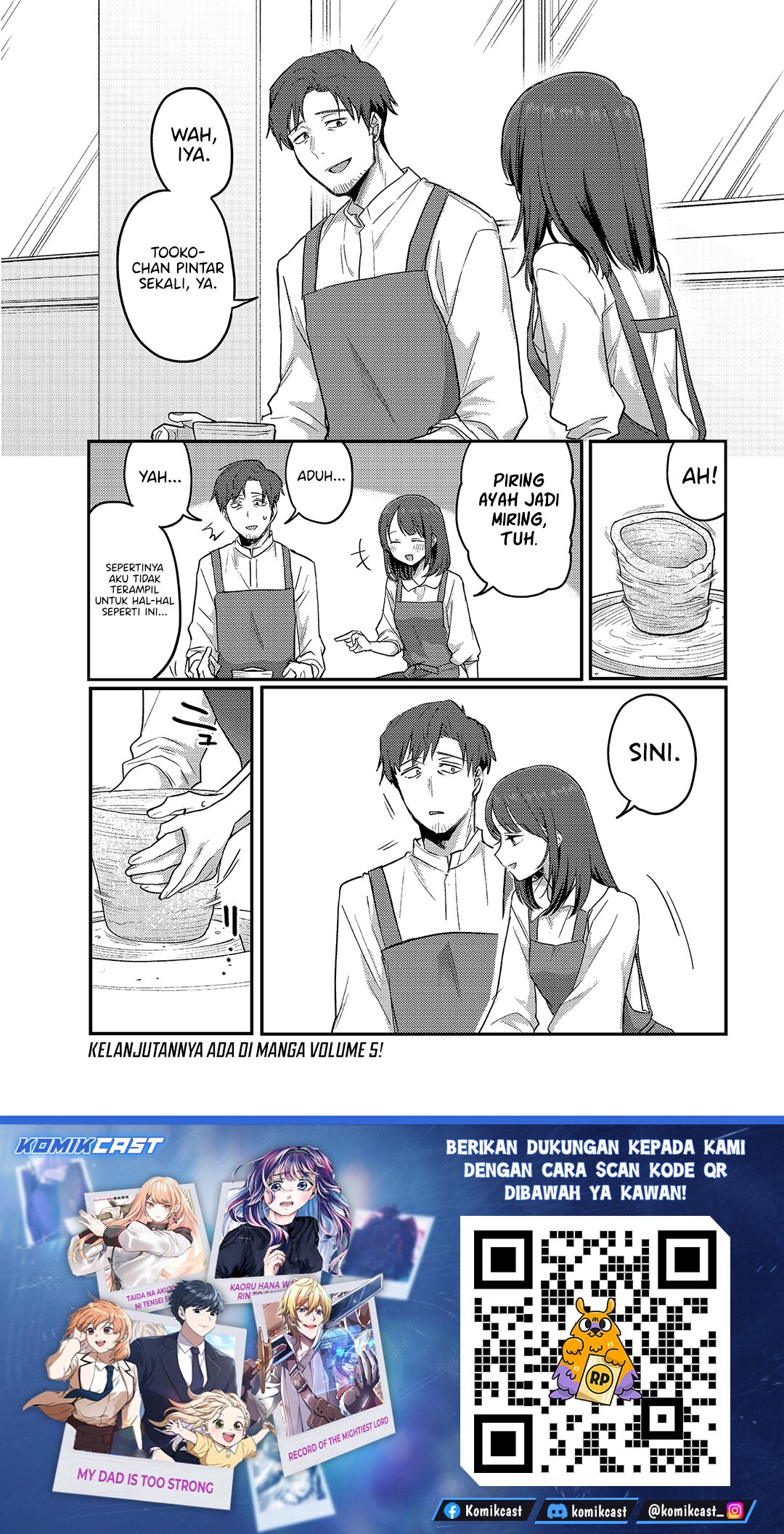 Okaeri, Papa Chapter 33.5 Gambar 3