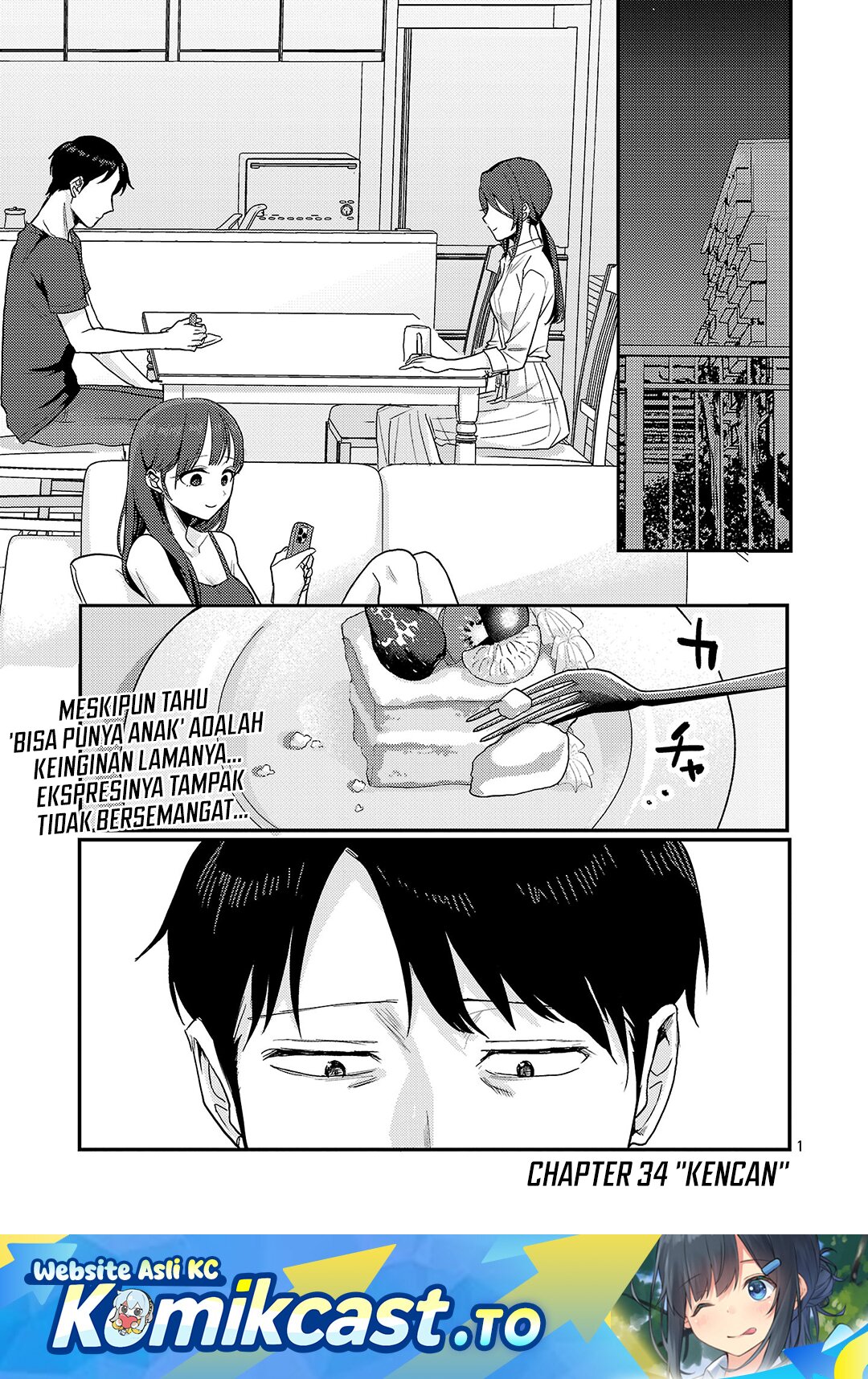 Okaeri, Papa Chapter 34 Gambar 2