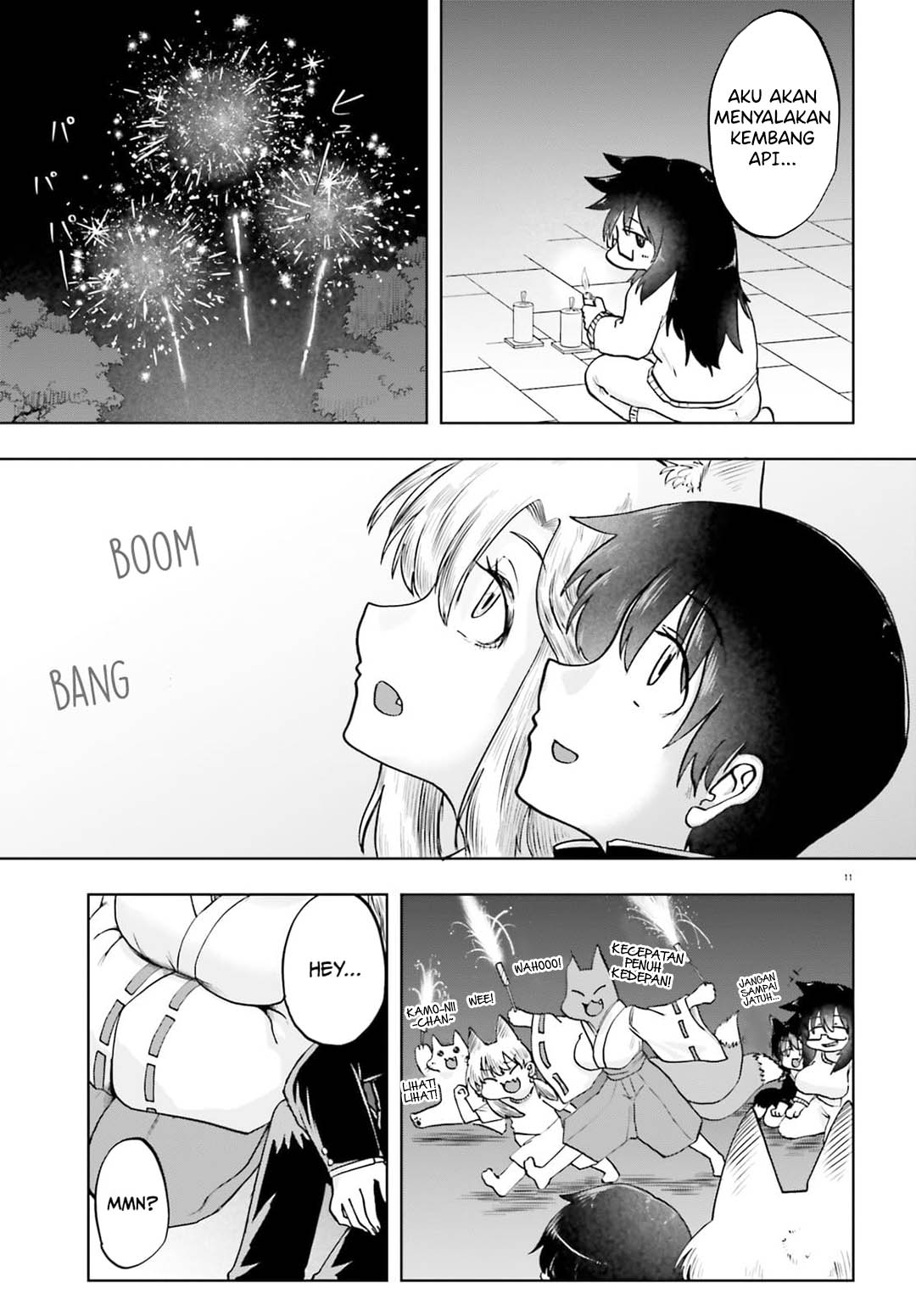 Okitsune Gal Katabami-san Chapter 18 Gambar 11