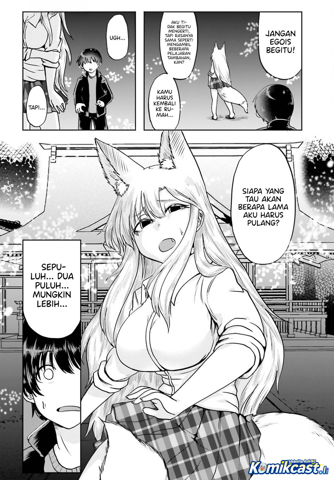 Okitsune Gal Katabami-san Chapter 19 Gambar 7
