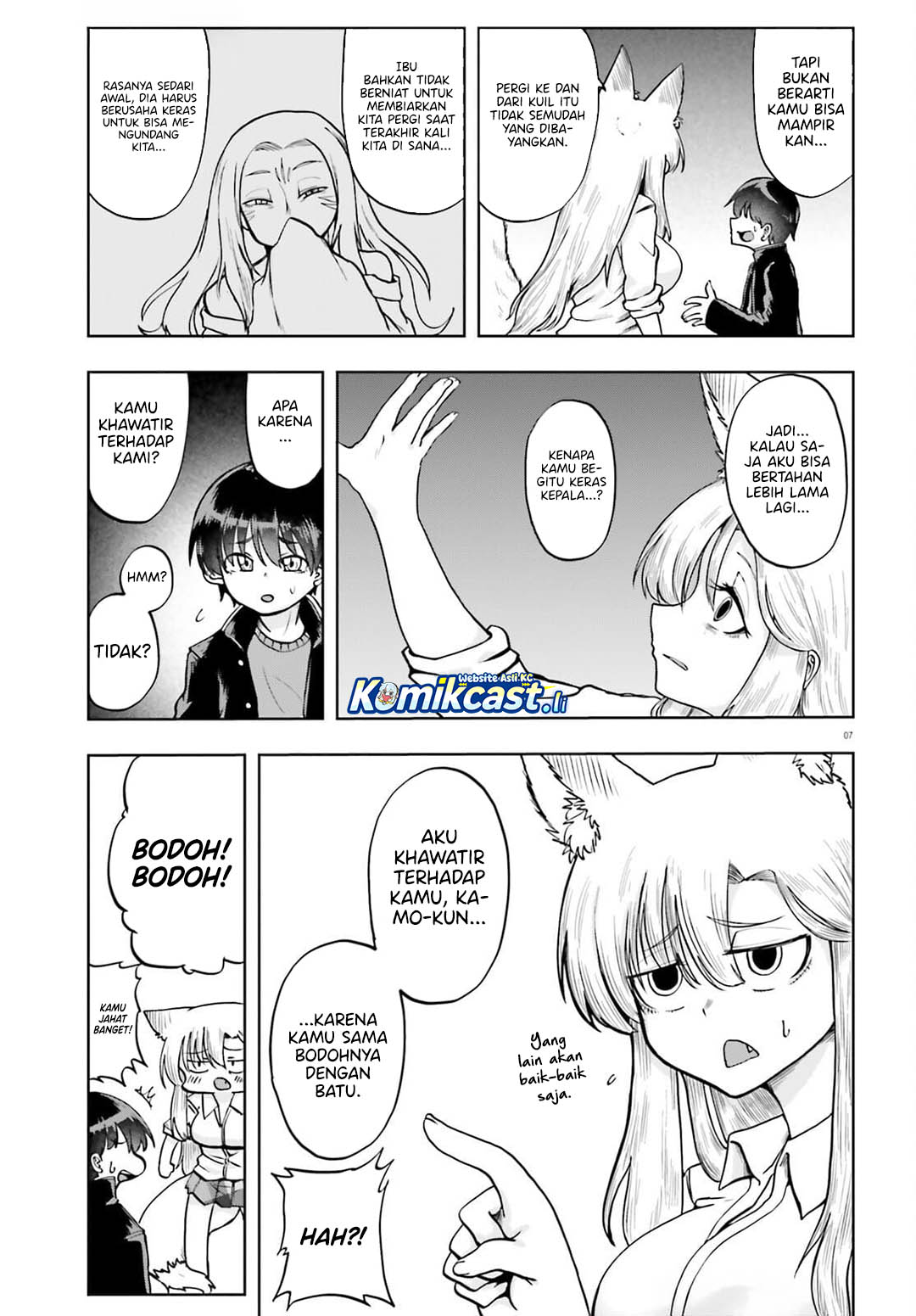 Okitsune Gal Katabami-san Chapter 19 Gambar 8