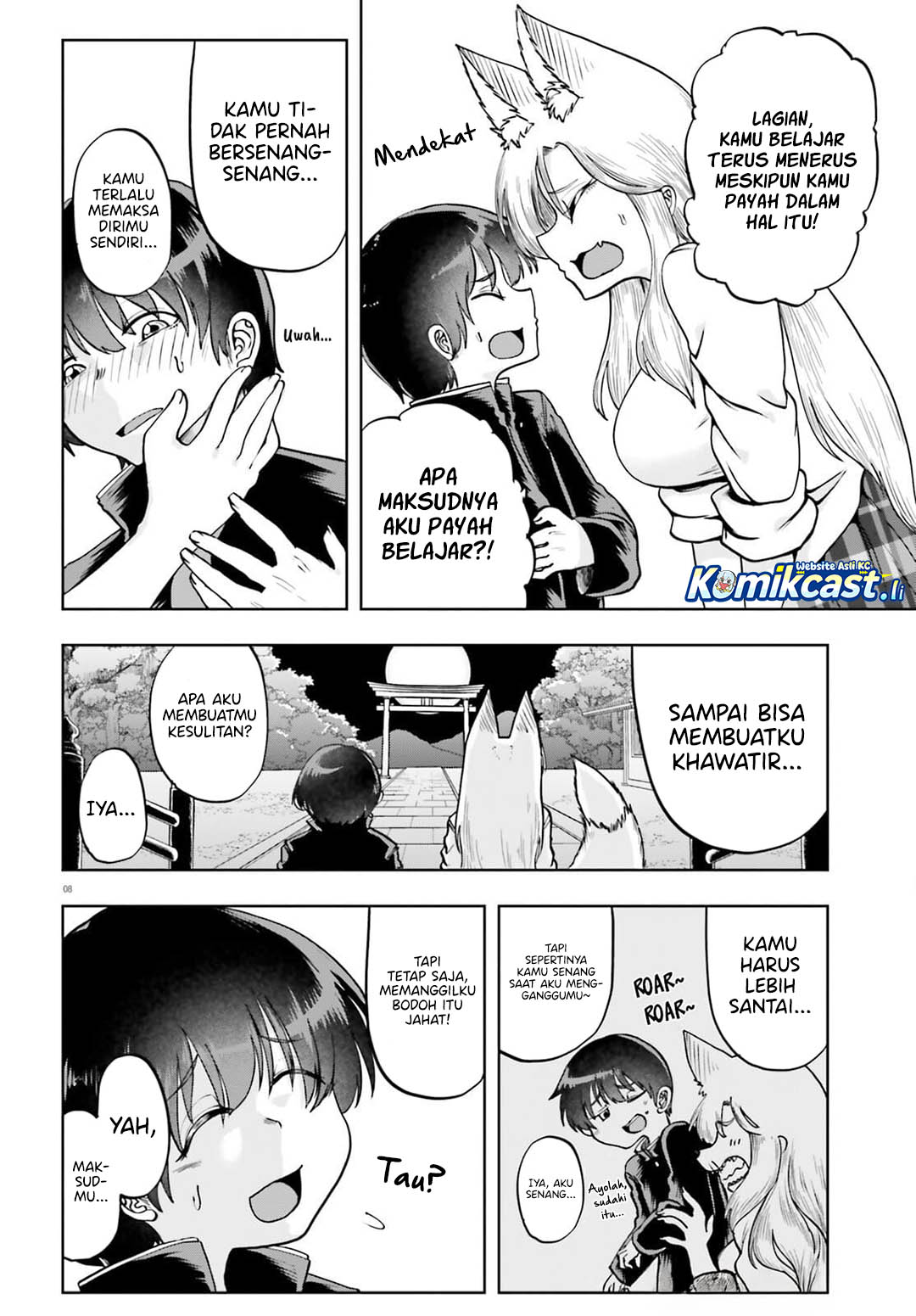 Okitsune Gal Katabami-san Chapter 19 Gambar 9