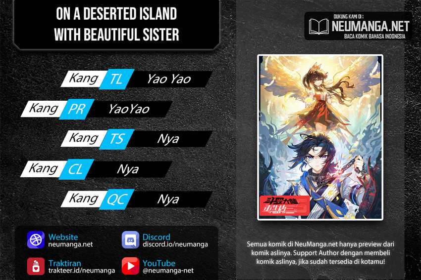 On a Deserted Island with Beautiful Sisters Chapter 08 Gambar 1