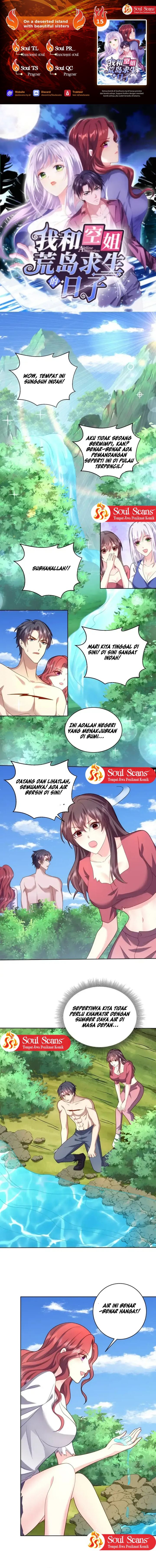 On a Deserted Island with Beautiful Sisters Chapter 15 Gambar 1
