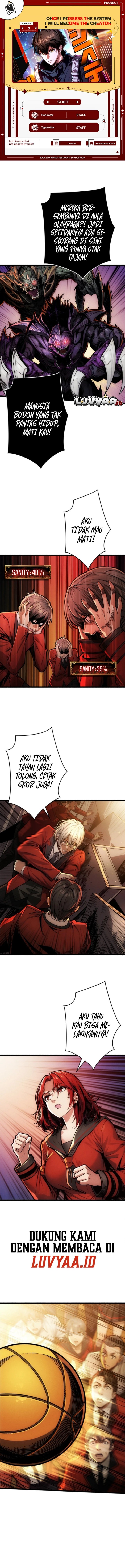 Once I Possess The System I Will Become The Creator Chapter 07 Gambar 1