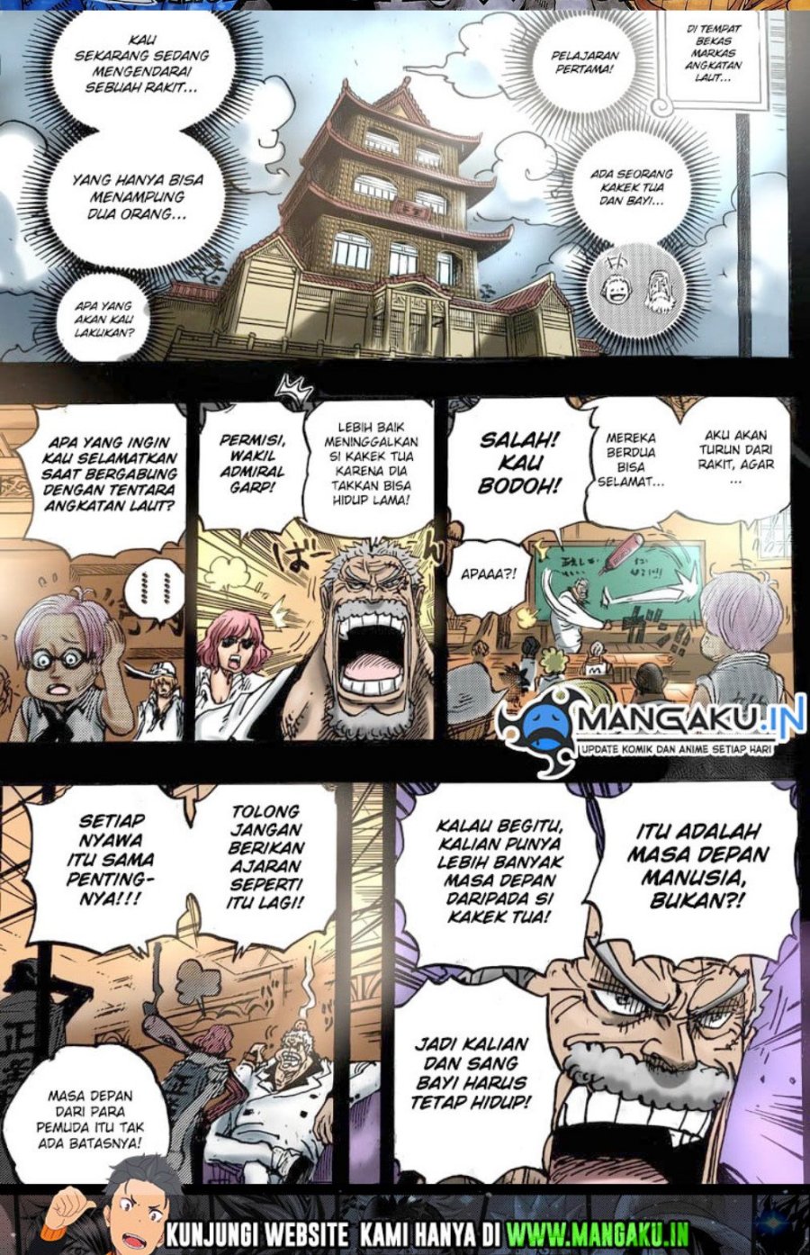 One Piece Chapter 1088 HQ Gambar 2