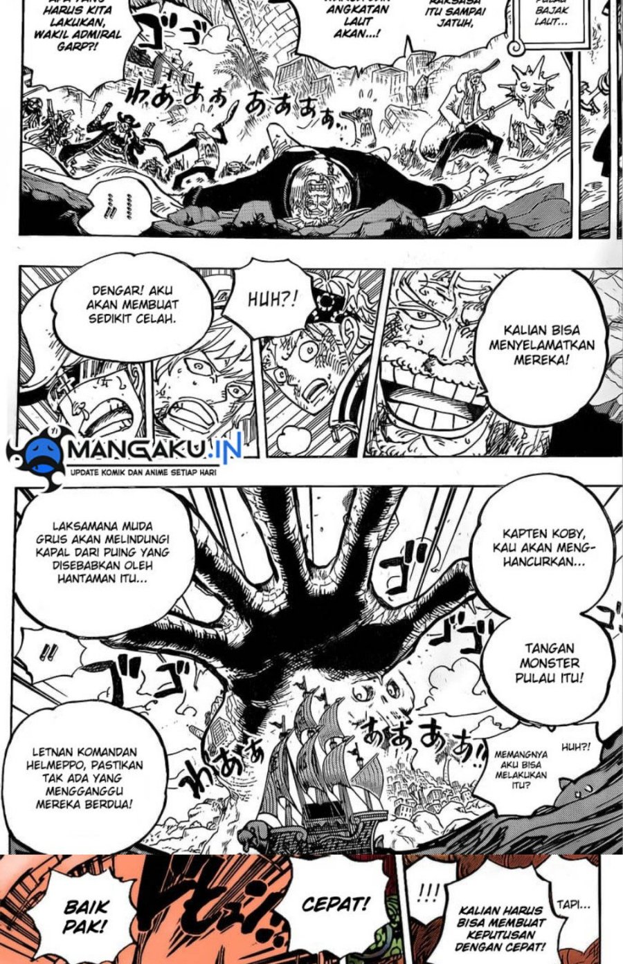 One Piece Chapter 1088 HQ Gambar 5