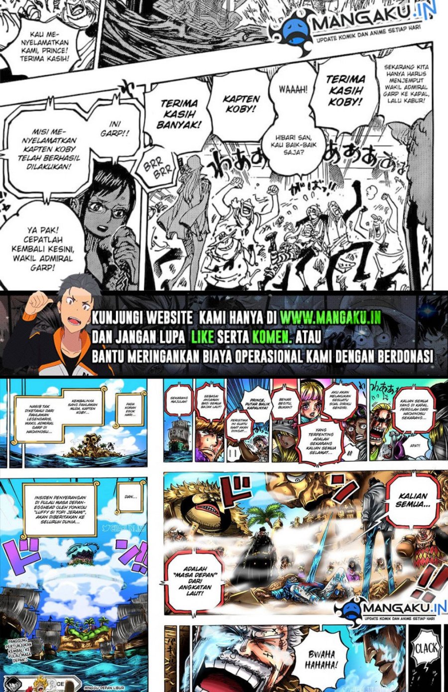 One Piece Chapter 1088 HQ Gambar 13
