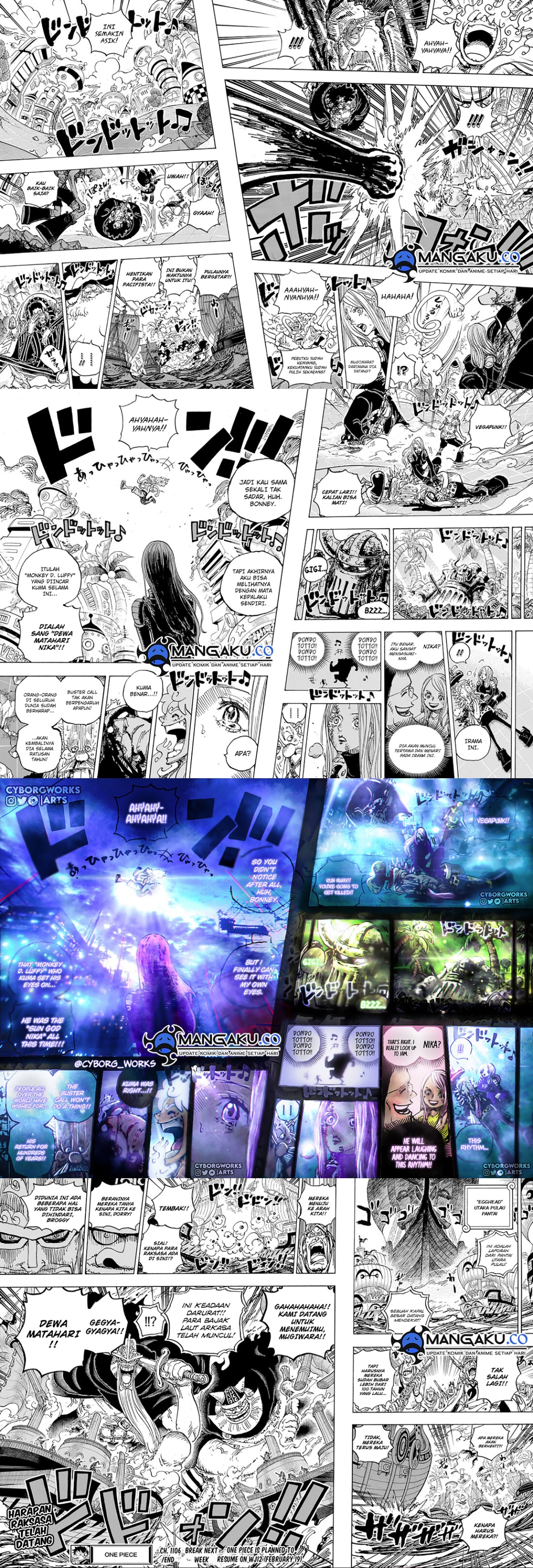 One Piece Chapter 1106 Gambar 4