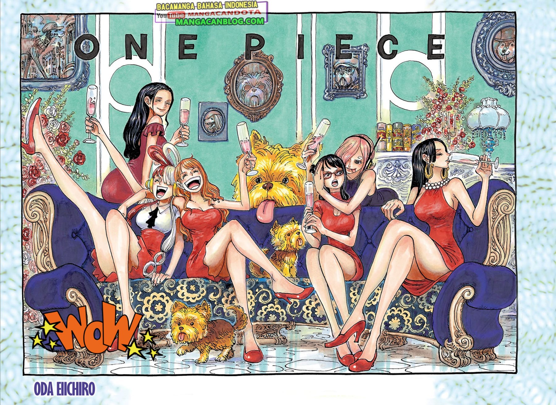 One Piece Chapter 1108 Gambar 2
