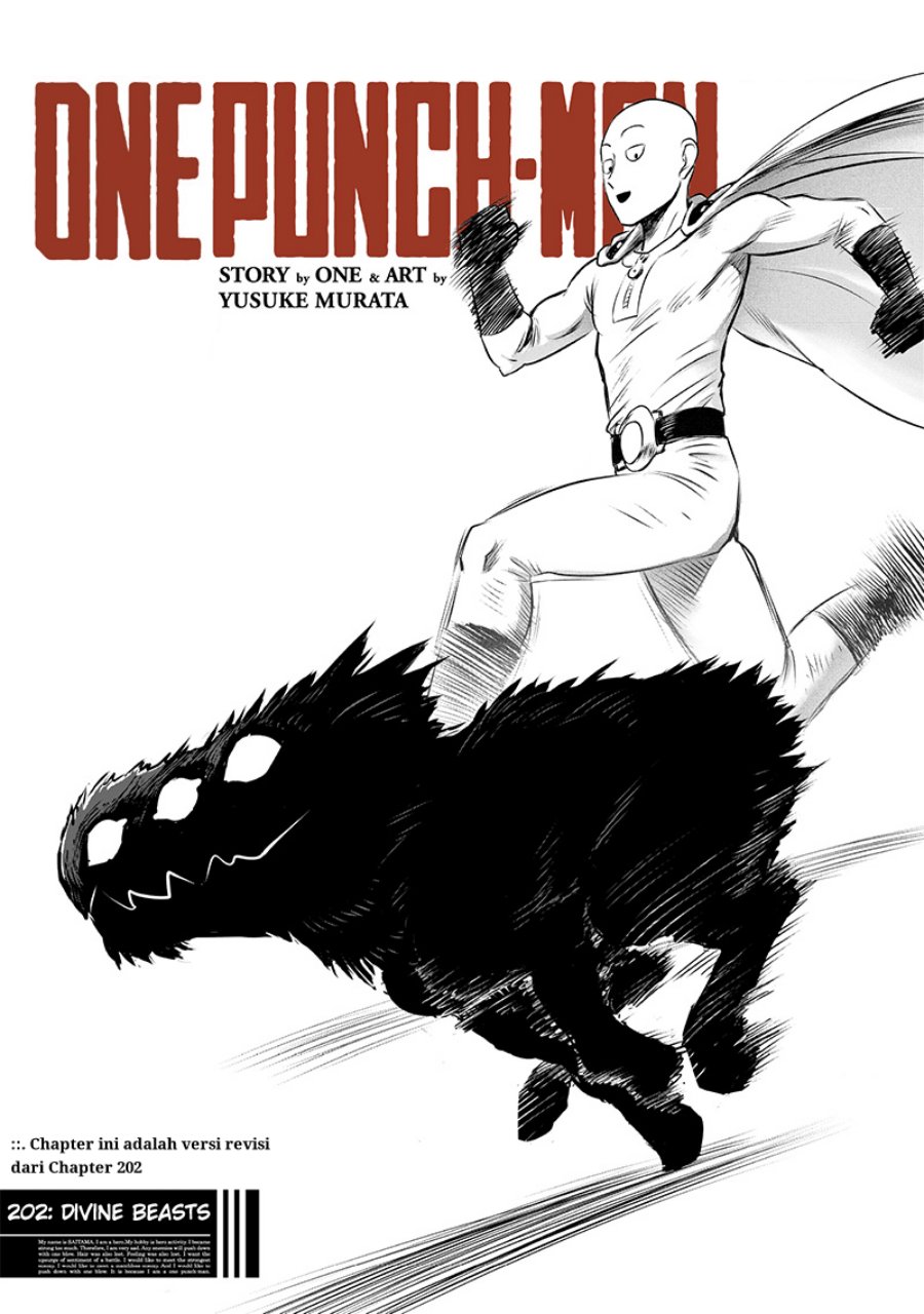 One Punch Man Chapter 202 New Gambar 1