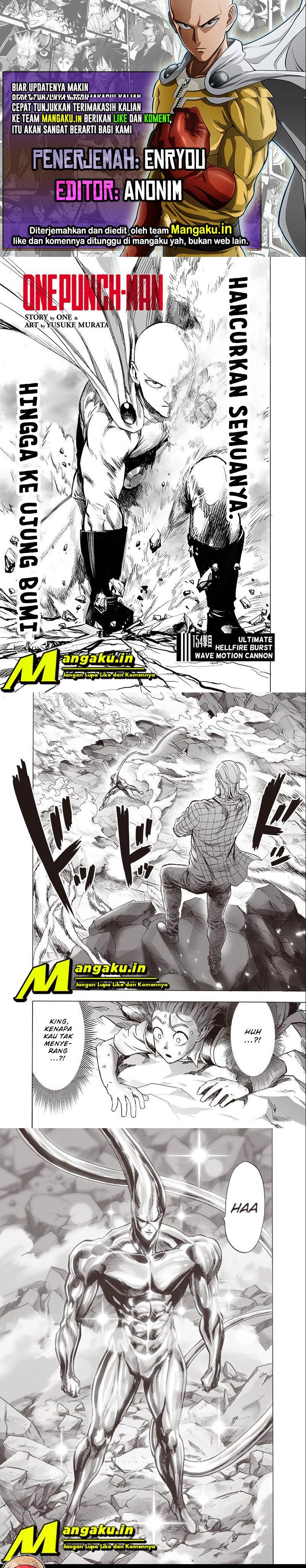 One Punch Man Chapter 204 Gambar 1