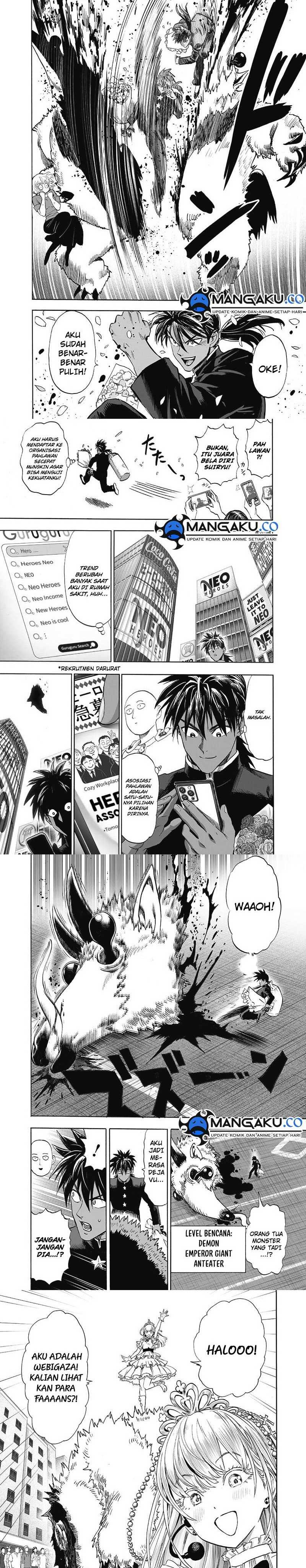 One Punch Man Chapter 204 New Gambar 2