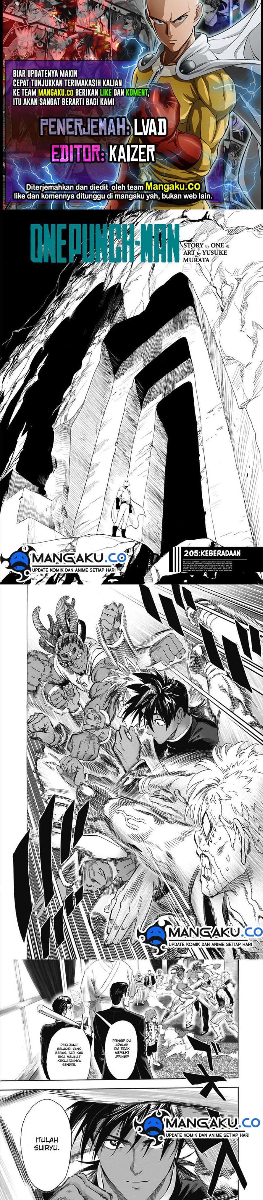 One Punch Man Chapter 255 Gambar 1