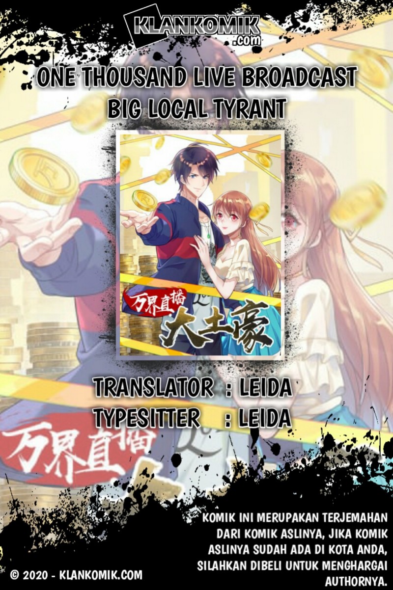 One Thousand Live Broadcast Big Local Tyrant Chapter 55 Gambar 1