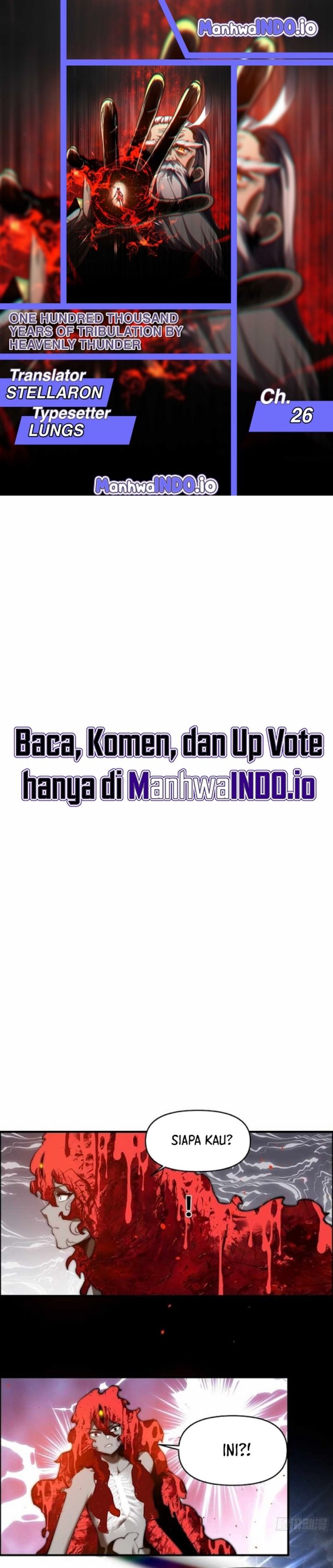 One Hundred Thousand Years of Tribulation by Heavenly Thunder Chapter 26 Gambar 1