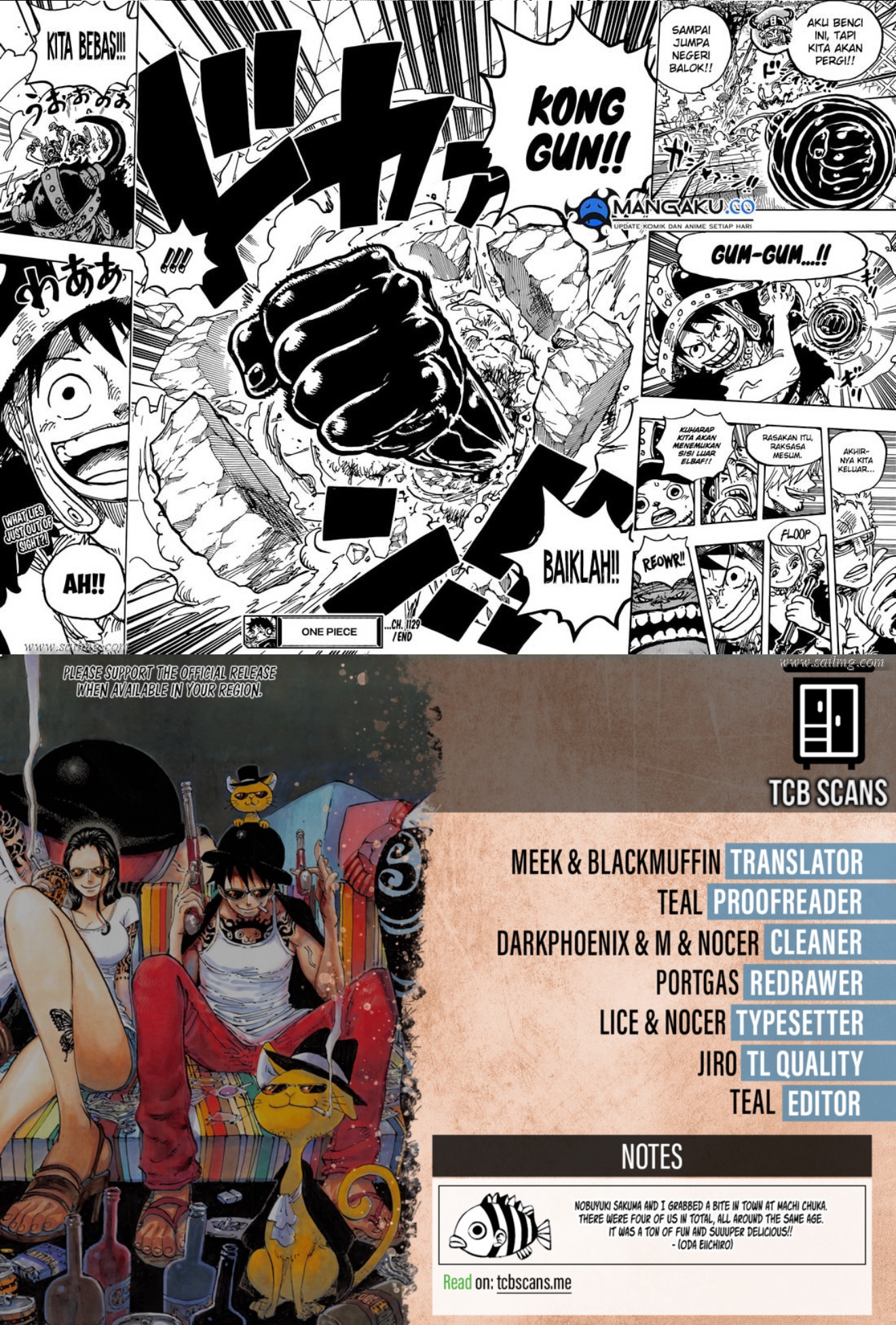 One Piece Chapter 1129 Gambar 6