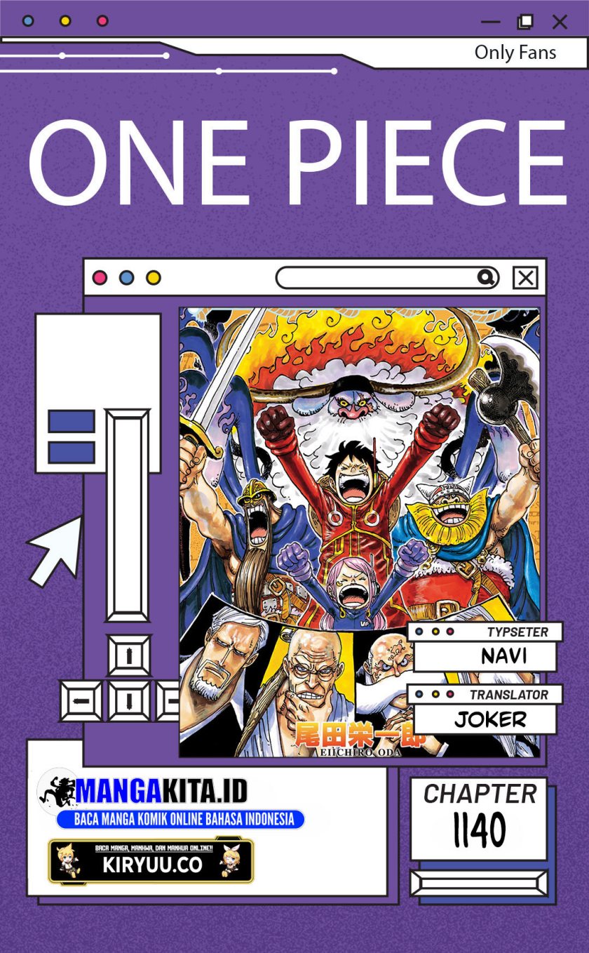 One Piece Chapter 1140 Gambar 1
