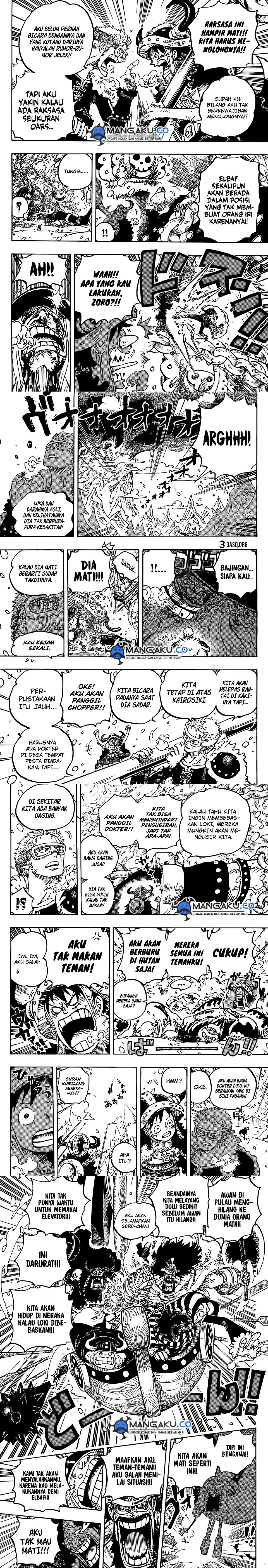 One Piece Chapter 1141 Gambar 3