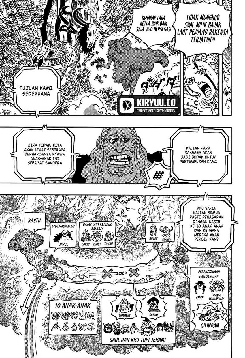 One Piece Chapter 1147 Gambar 13