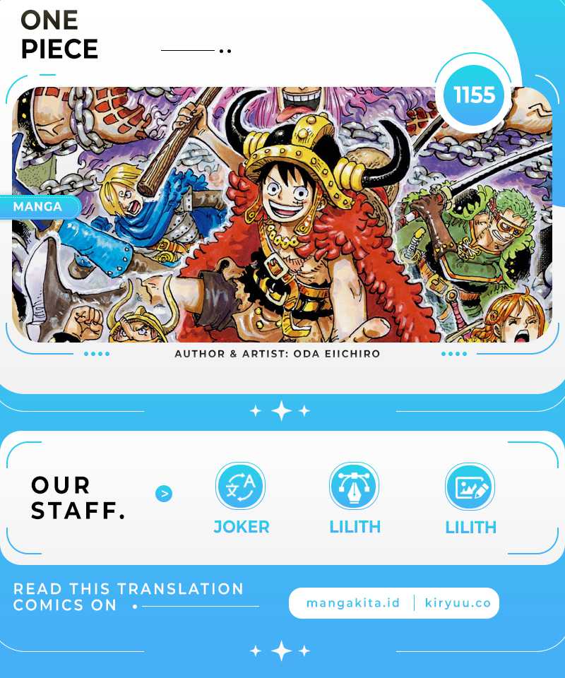 One Piece Chapter 1155 Gambar 1