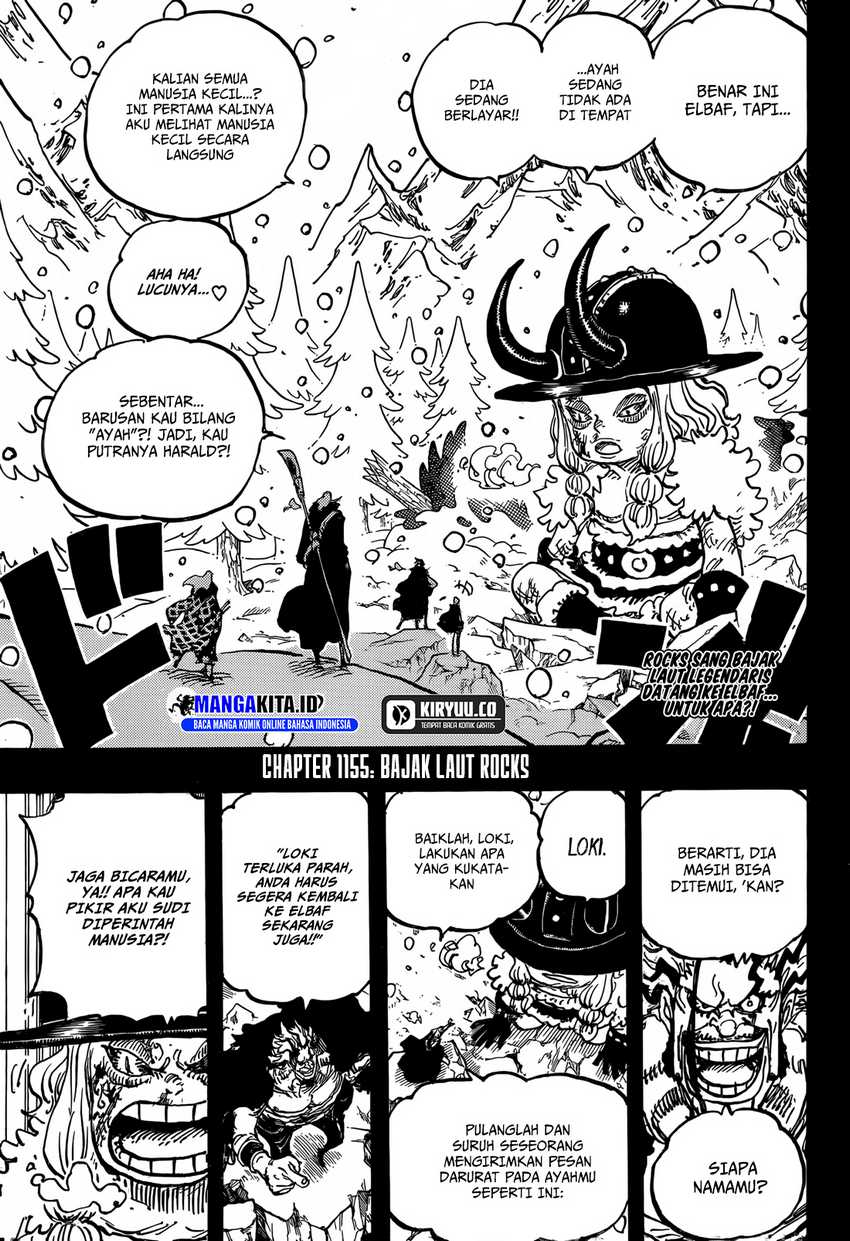 One Piece Chapter 1155 Gambar 2