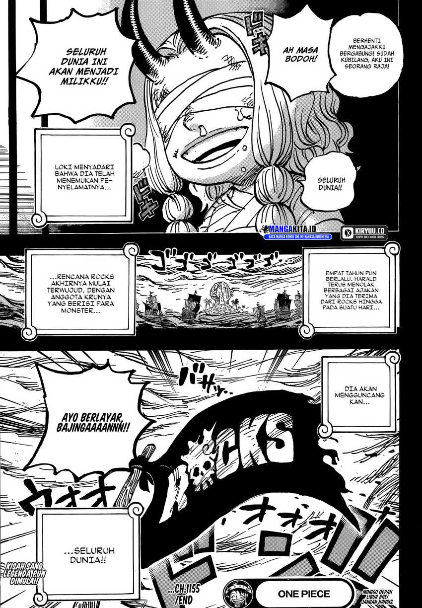 One Piece Chapter 1155 Gambar 14