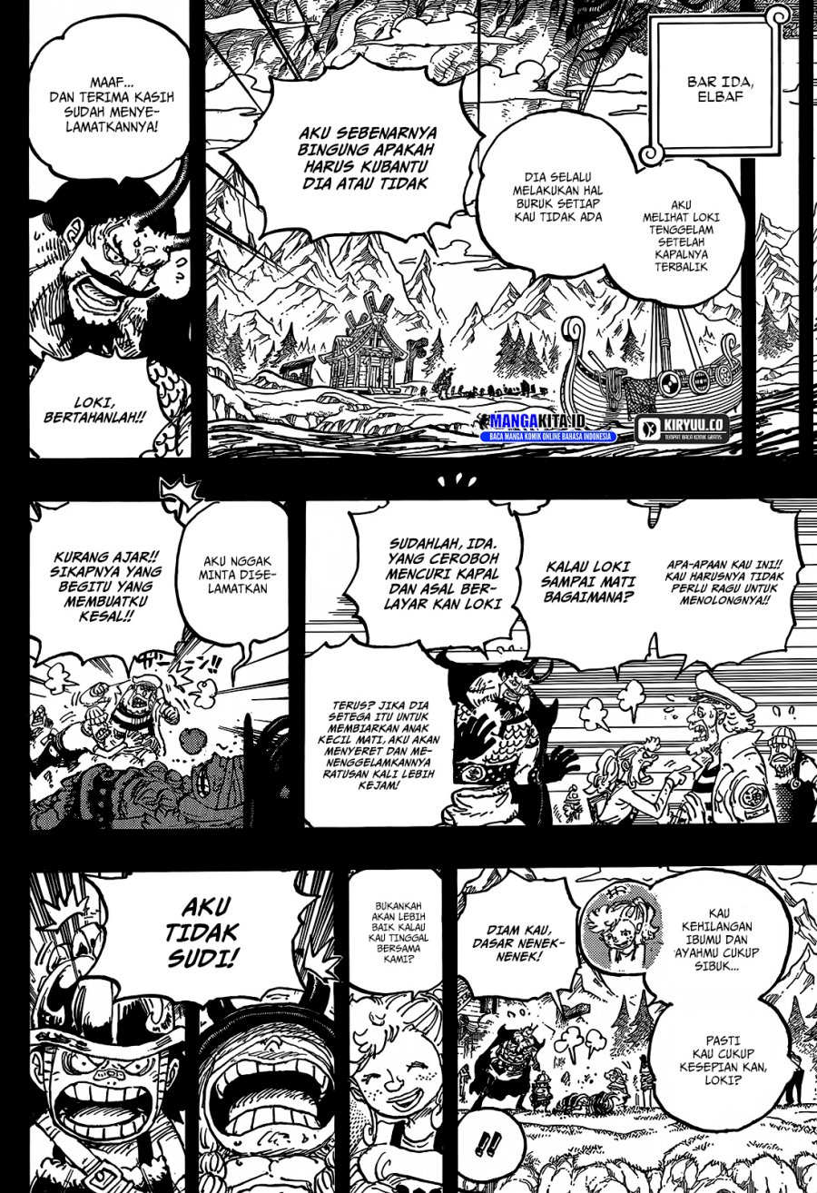 One Piece Chapter 1156 Gambar 9