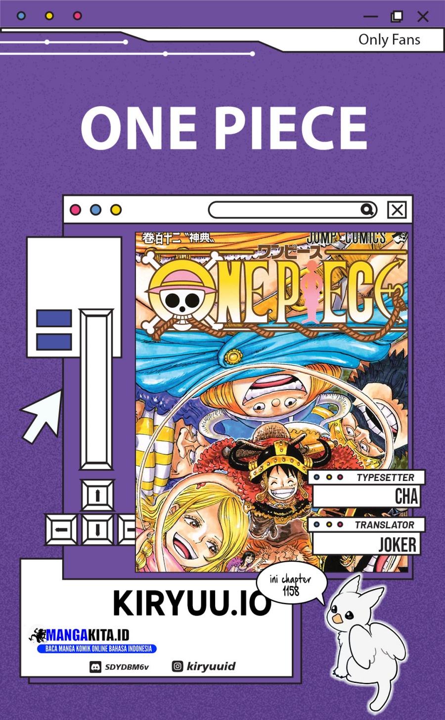 One Piece Chapter 1158 Gambar 1