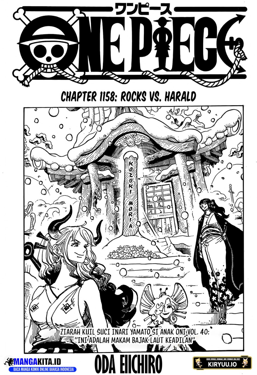 One Piece Chapter 1158 Gambar 2