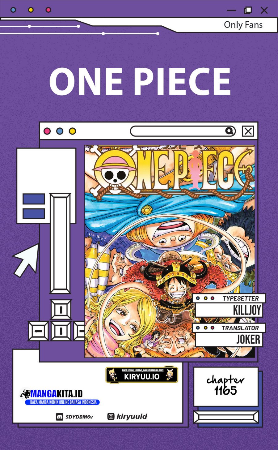 One Piece Chapter 1165 Gambar 1