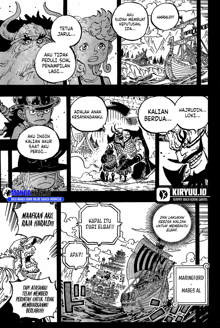 One Piece Chapter 1166 Gambar 14