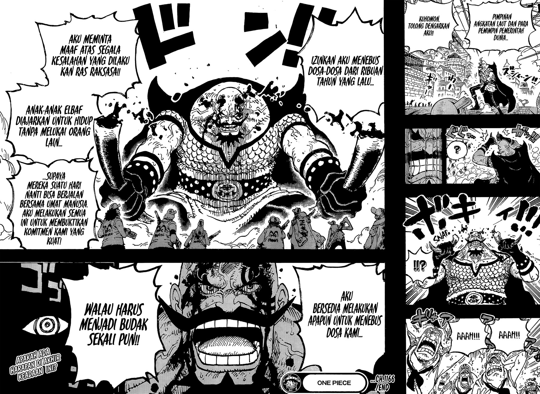 One Piece Chapter 1166 Gambar 15