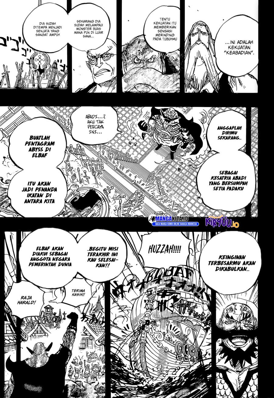 One Piece Chapter 1168 Gambar 12