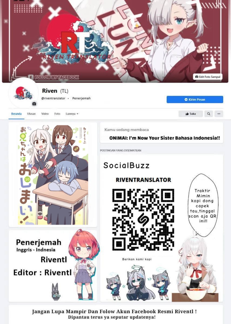 Onii-chan wa Oshimai Chapter 106 Gambar 2