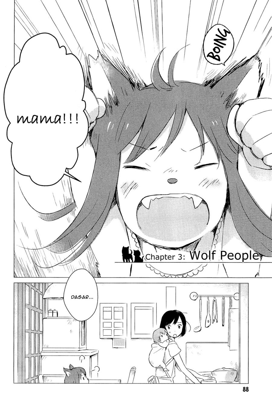 Ookami Kodomo no Ame to Yuki Chapter 03 Gambar 3
