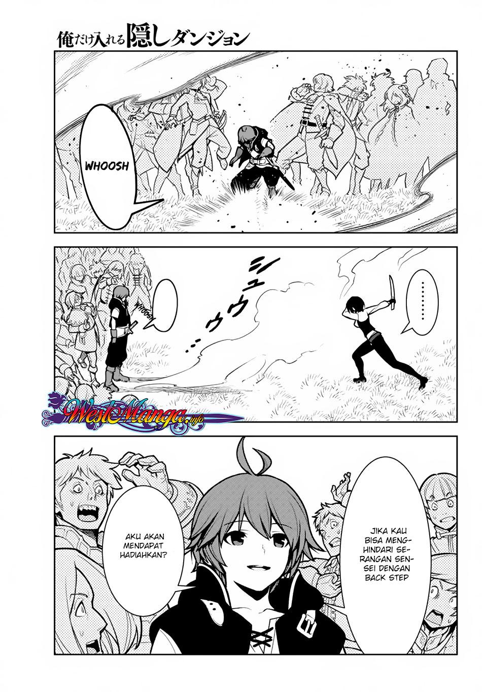 Ore dake Haireru Kakushi Dungeon: Kossori Kitaete Sekai Saikyou Chapter 08.5 Gambar 17