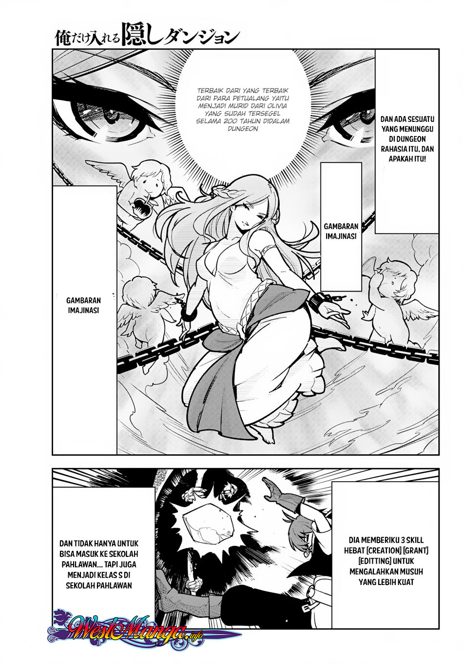 Ore dake Haireru Kakushi Dungeon: Kossori Kitaete Sekai Saikyou Chapter 08 Gambar 13