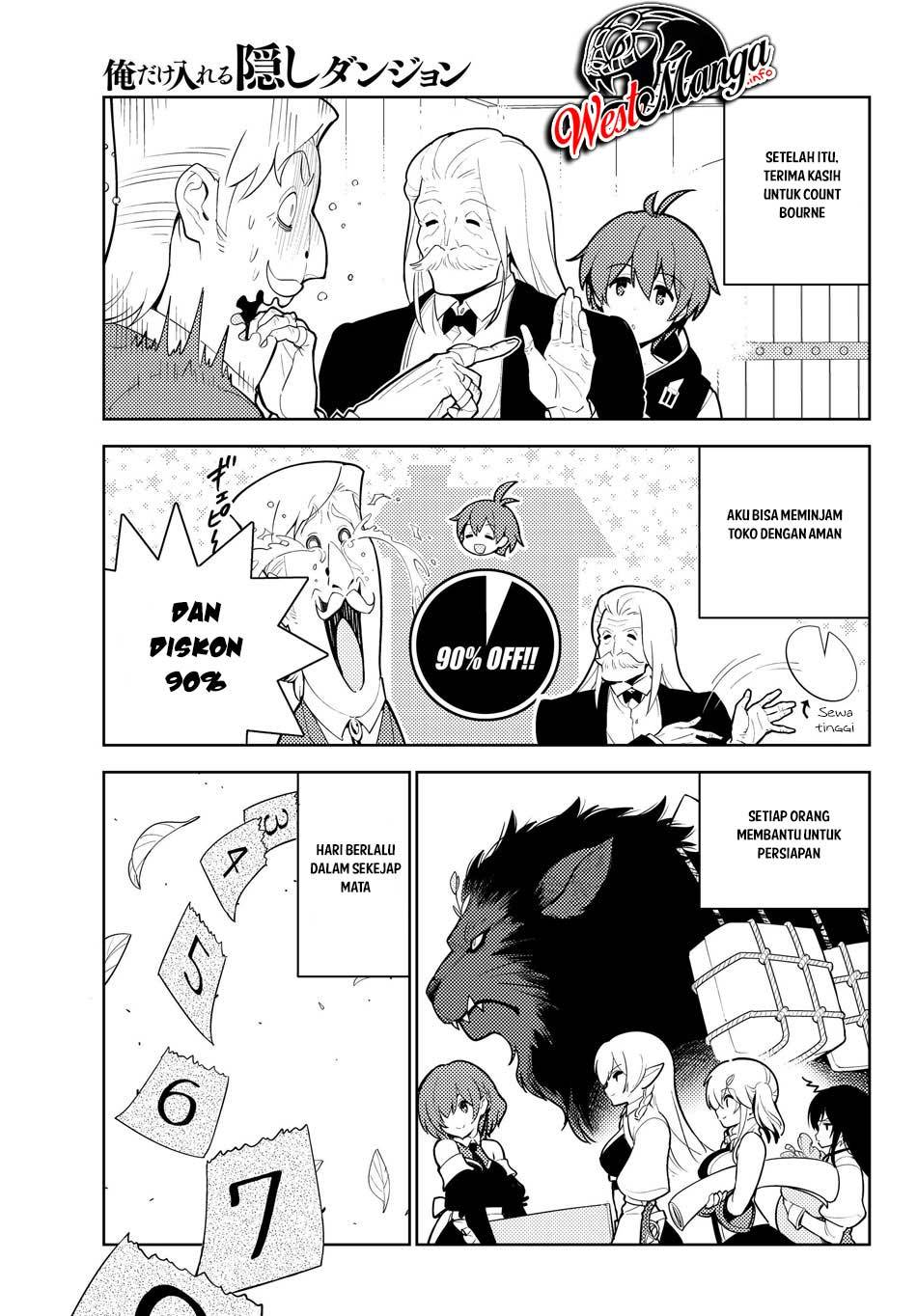 Ore dake Haireru Kakushi Dungeon: Kossori Kitaete Sekai Saikyou Chapter 33 Gambar 17