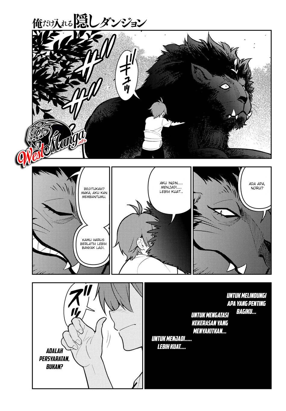 Ore dake Haireru Kakushi Dungeon: Kossori Kitaete Sekai Saikyou Chapter 33 Gambar 21