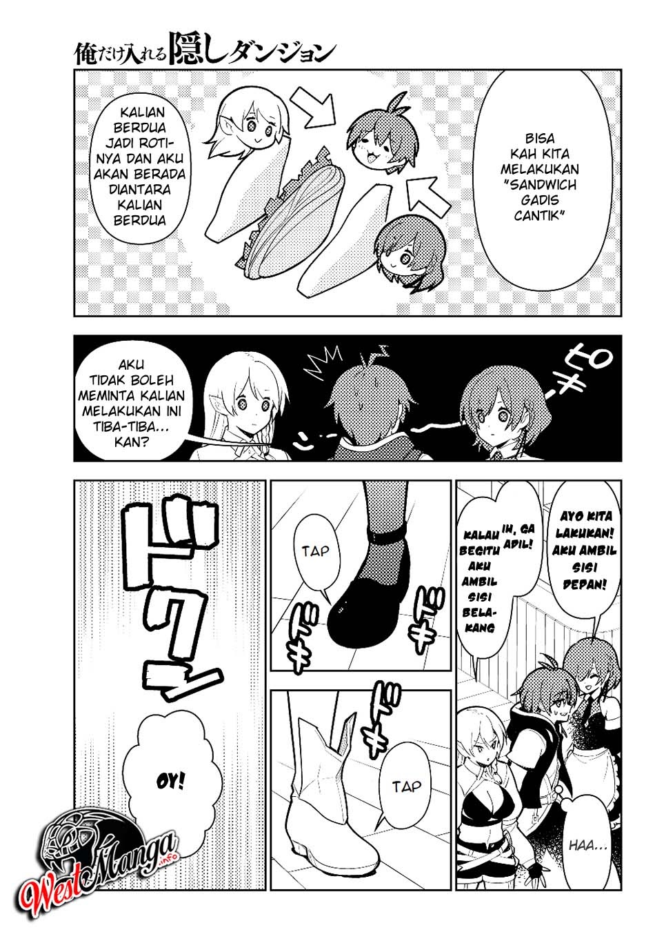 Ore dake Haireru Kakushi Dungeon: Kossori Kitaete Sekai Saikyou Chapter 37 Gambar 9