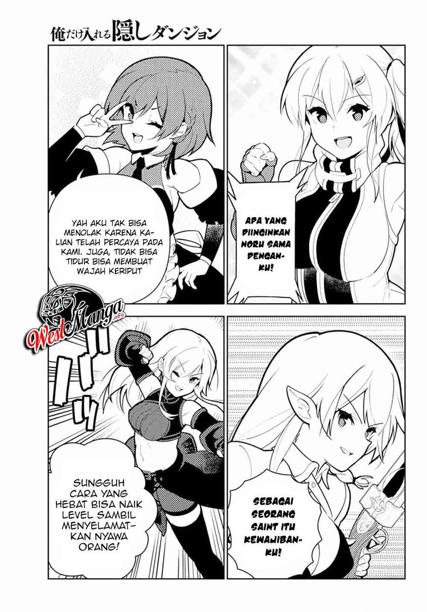 Ore dake Haireru Kakushi Dungeon: Kossori Kitaete Sekai Saikyou Chapter 42 Gambar 24