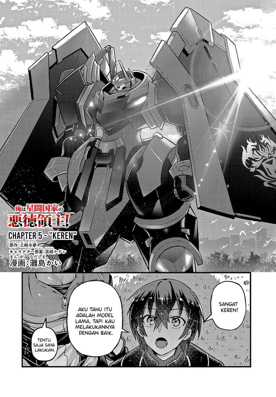OreAku, Ore wa Seikan Kokka no Akutoku Ryōshu! Chapter 05 Gambar 2