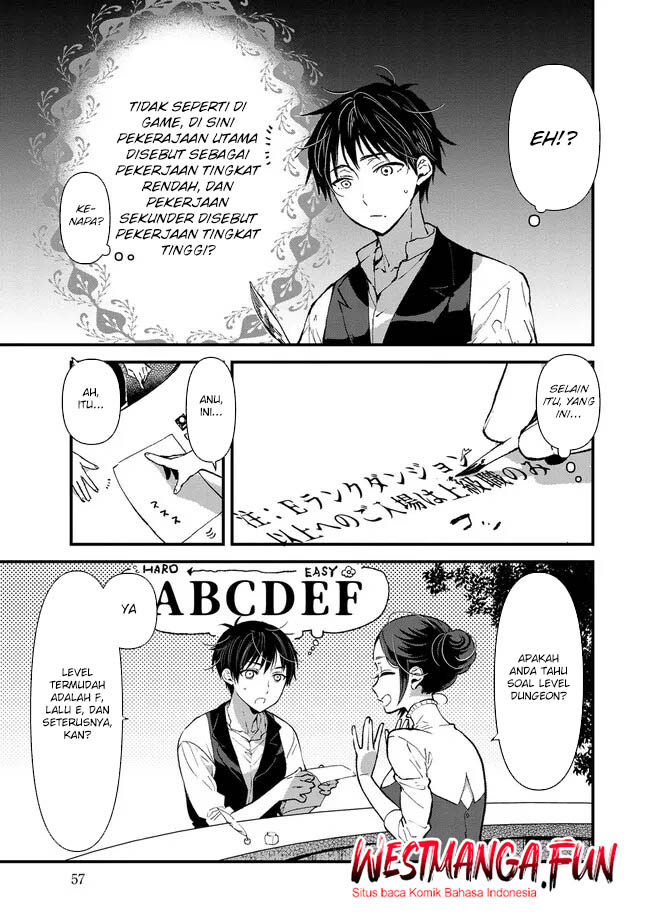 Ore, Yuusha janai desu kara. – VR Sekai no Chouten ni Kunrin Seshi Otoko. Tenseishi, Level 1 no Mushoku kara Restart suru Chapter 02 Gambar 5