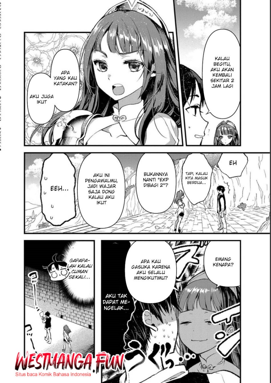 Ore, Yuusha janai desu kara. – VR Sekai no Chouten ni Kunrin Seshi Otoko. Tenseishi, Level 1 no Mushoku kara Restart suru Chapter 03 Gambar 3
