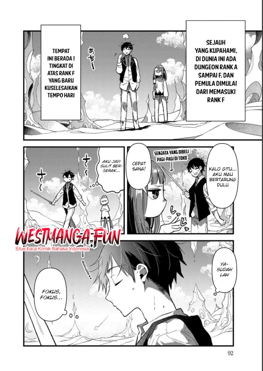 Ore, Yuusha janai desu kara. – VR Sekai no Chouten ni Kunrin Seshi Otoko. Tenseishi, Level 1 no Mushoku kara Restart suru Chapter 03 Gambar 10