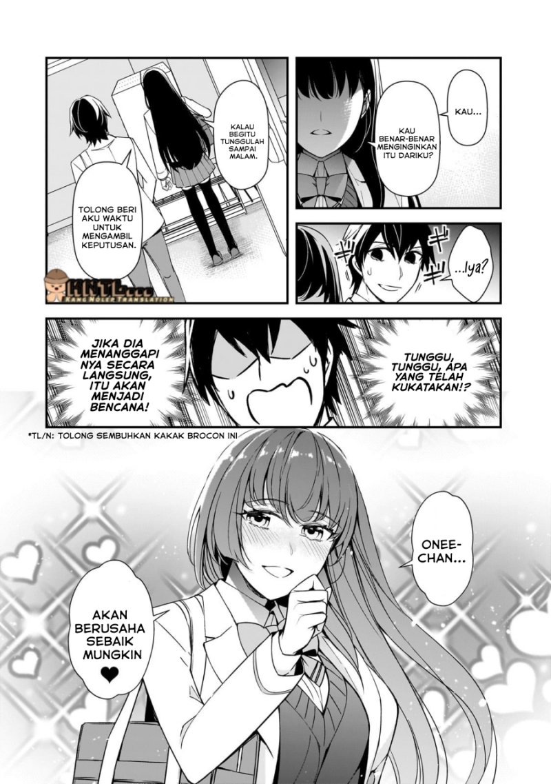 Ore ni Trauma wo Ataeta Joshi-tachi ga Chirachira Mitekuru kedo, Zannen desu ga Teokure desu Chapter 16 Gambar 9